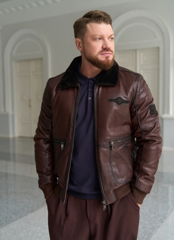 Мужская натуральная дубленка Мужская натуральная дубленка