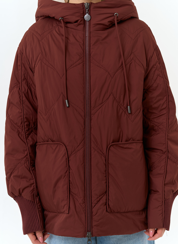 Женская куртка с капюшоном