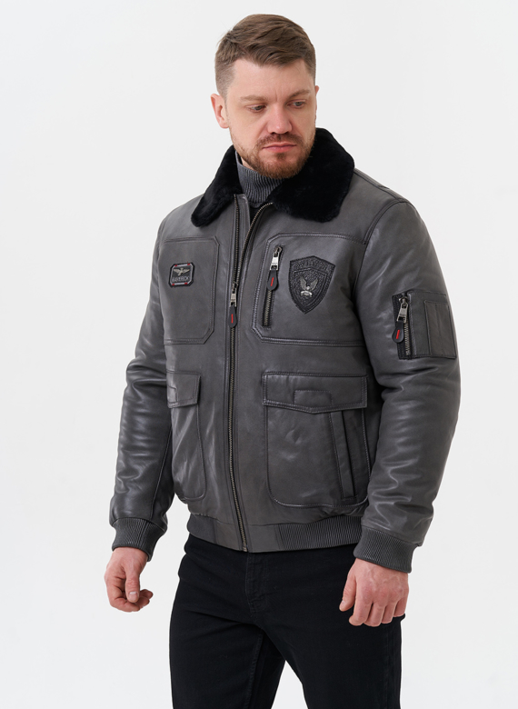 Мужская дубленка 