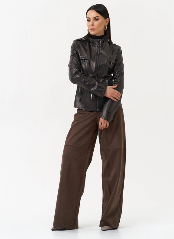 Женская кожаная куртка