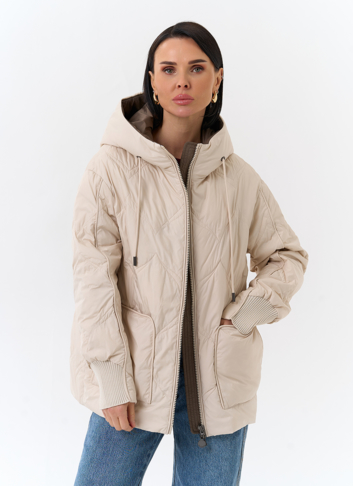 Женская куртка с капюшоном 